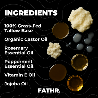 Tallow Hair-Growth Solid Serum Stick